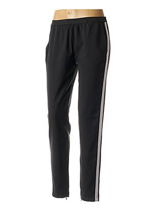 Pantalon droit taille élastique noir LA FEE MARABOUTEE femme