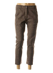 Pantalon 7/8 marron HUMILITY pour femme seconde vue