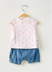 Ensemble short rose BOBOLI pour fille seconde vue