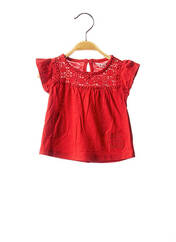 T-shirt rouge BOBOLI pour fille seconde vue