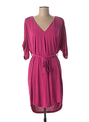 Robe courte rose BSB pour femme