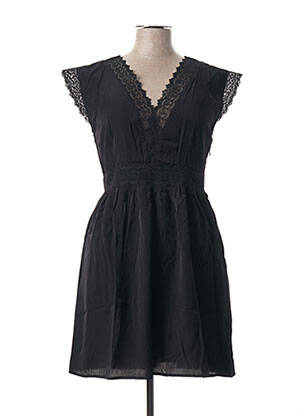 Robe mi-longue noir VILA pour femme
