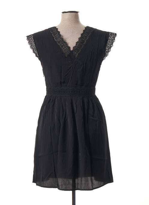 Robe mi-longue noir VILA pour femme