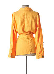 Veste casual orange C'EST BEAU LA VIE pour femme seconde vue