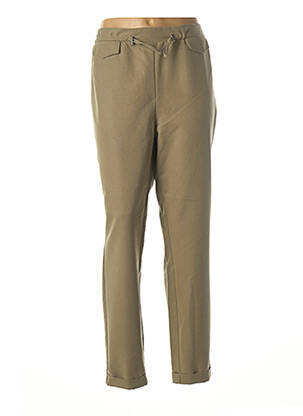 Pantalon 7/8 vert JULIE GUERLANDE pour femme