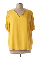 T-shirt jaune FRANK WALDER pour femme seconde vue