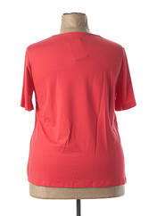 T-shirt rouge FRANK WALDER pour femme seconde vue