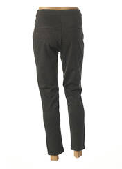 Pantalon slim gris LEO & UGO pour femme seconde vue