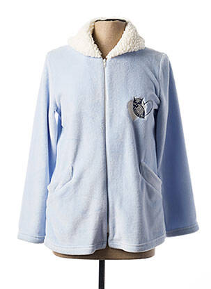 XXL Femme Vêtements Canat Femme Vêtements de nuit Canat Femme Robes de chambre & Peignoirs Canat Femme Robes de chambre Canat Femme Robes de chambre Canat Femme bleu Robe de chambre CANAT 46 