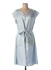 Robe mi-longue bleu CREAM pour femme seconde vue