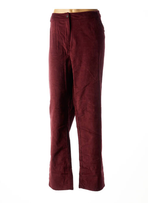 Pantalon droit rouge JAC JAC pour femme