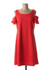 Robe mi-longue rouge DIVAS pour femme seconde vue