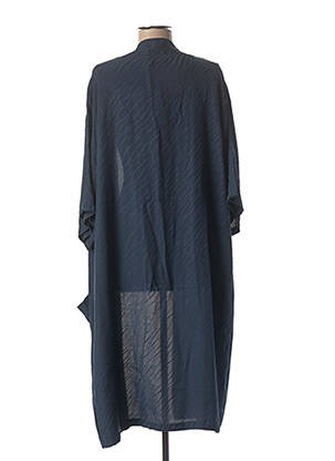 Veste casual coupe droite bleu MAEVY femme