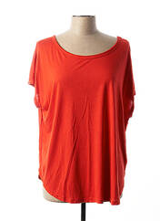 T-shirt orange MAEVY pour femme seconde vue