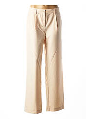 Pantalon droit beige COSTER COPENHAGEN pour femme seconde vue