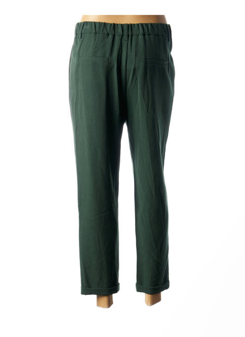 Pantalon droit vert GARANCE pour femme