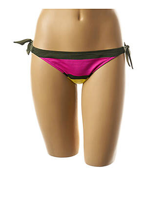 Bas de maillot de bain fermeture liens à nouer culotte rose ANDRES SARDA femme