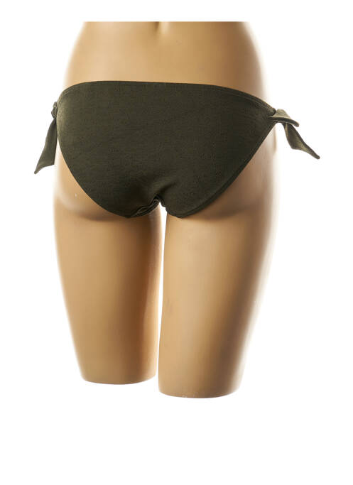 Bas de maillot de bain fermeture liens à nouer culotte vert ANDRES SARDA femme