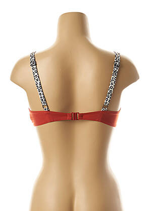 Haut de maillot de bain stretch marron EMPREINTE femme