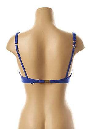 Haut de maillot de bain stretch bleu ANDRES SARDA femme