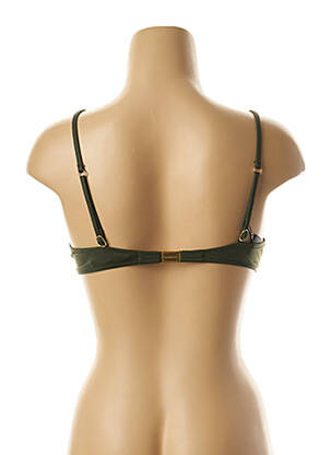 Haut de maillot de bain stretch vert ANDRES SARDA femme