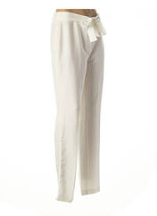 Pantalon 7/8 blanc DIANE LAURY pour femme seconde vue