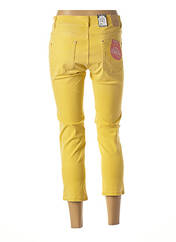 Pantalon 7/8 jaune ZERRES pour femme seconde vue