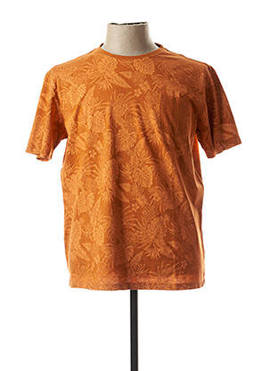 T-shirt orange COFOX pour homme