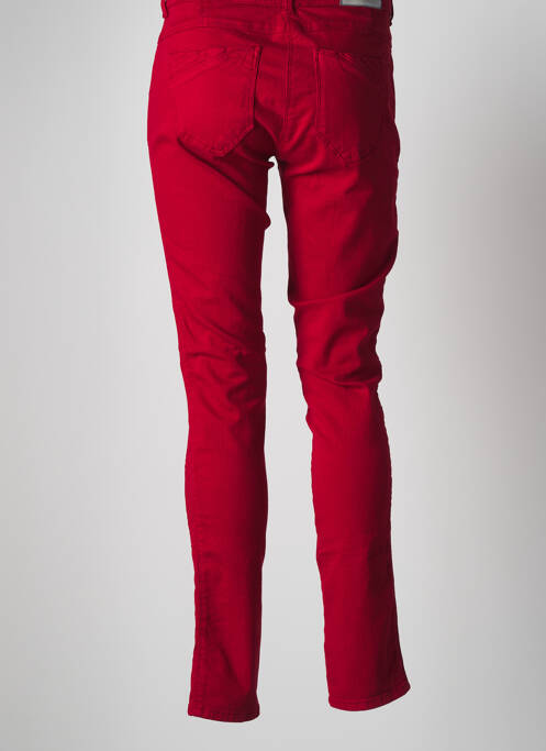 Pantalon slim rouge MAE MAHE pour femme