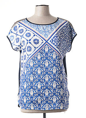 T-shirt bleu DIANA GALLESI pour femme