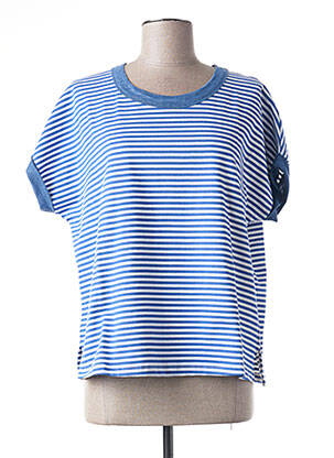 T-shirt bleu LE BOUDOIR D'EDOUARD pour femme