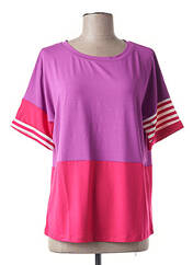 T-shirt violet MARIA BELLENTANI pour femme seconde vue