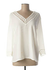 Top blanc Z-ONE pour femme seconde vue