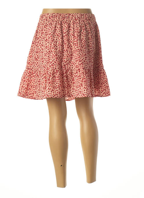 Jupe courte rouge CERISE BLUE pour femme
