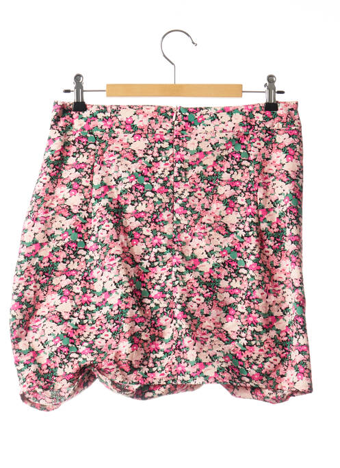 Jupe courte rose QED LONDON pour femme