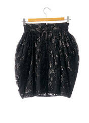 Jupe mi-longue noir H&M pour femme seconde vue