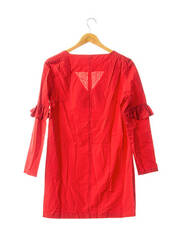 Robe courte rouge LES SAUVAGEONNES pour femme seconde vue