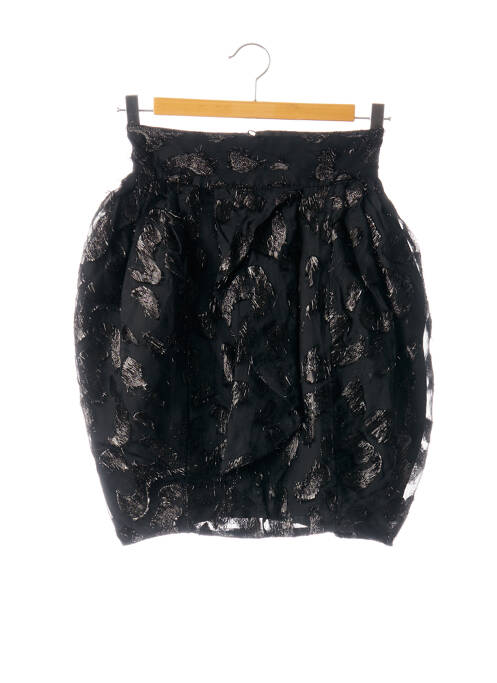 Jupe mi-longue taille à pinces noir H&M femme