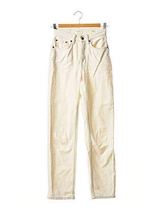 Jeans coupe droite blanc RAILS pour femme