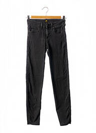 Jeans coupe slim broderie rivets taille normale gris LEE femme