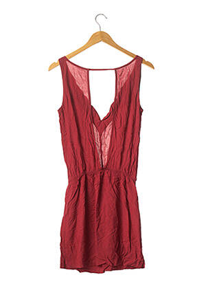Robe mi-longue sans manche sans manche rouge KARMA KOMA femme