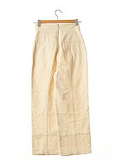 Pantalon droit beige TULAROSA pour femme seconde vue