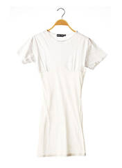 Robe courte blanc PRETTY LITTLE THING pour femme seconde vue