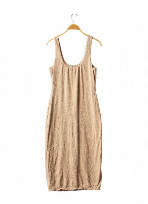 Robe mi-longue beige HOUSE OF HARLOW pour femme