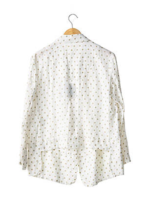Veste casual col tailleur blanc 8PM femme