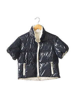 Doudoune poches sans capuche bleu FREY femme