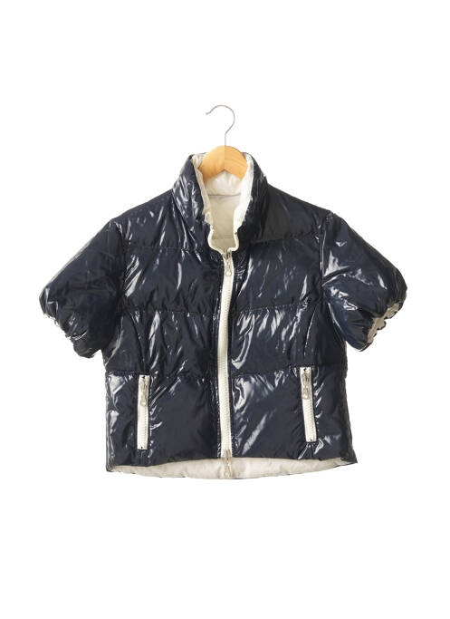 Doudoune poches sans capuche bleu FREY femme