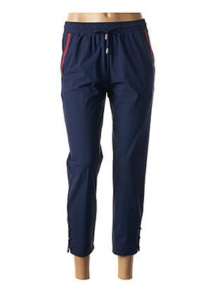 Pantalon 7/8 bleu PAUSE CAFE pour femme