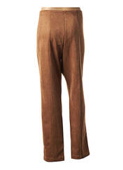 Pantalon droit marron FDJ (FRENCH DRESSING JEANS) pour femme seconde vue