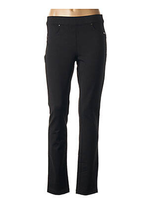 Pantalon casual noir FDJ (FRENCH DRESSING JEANS) pour femme